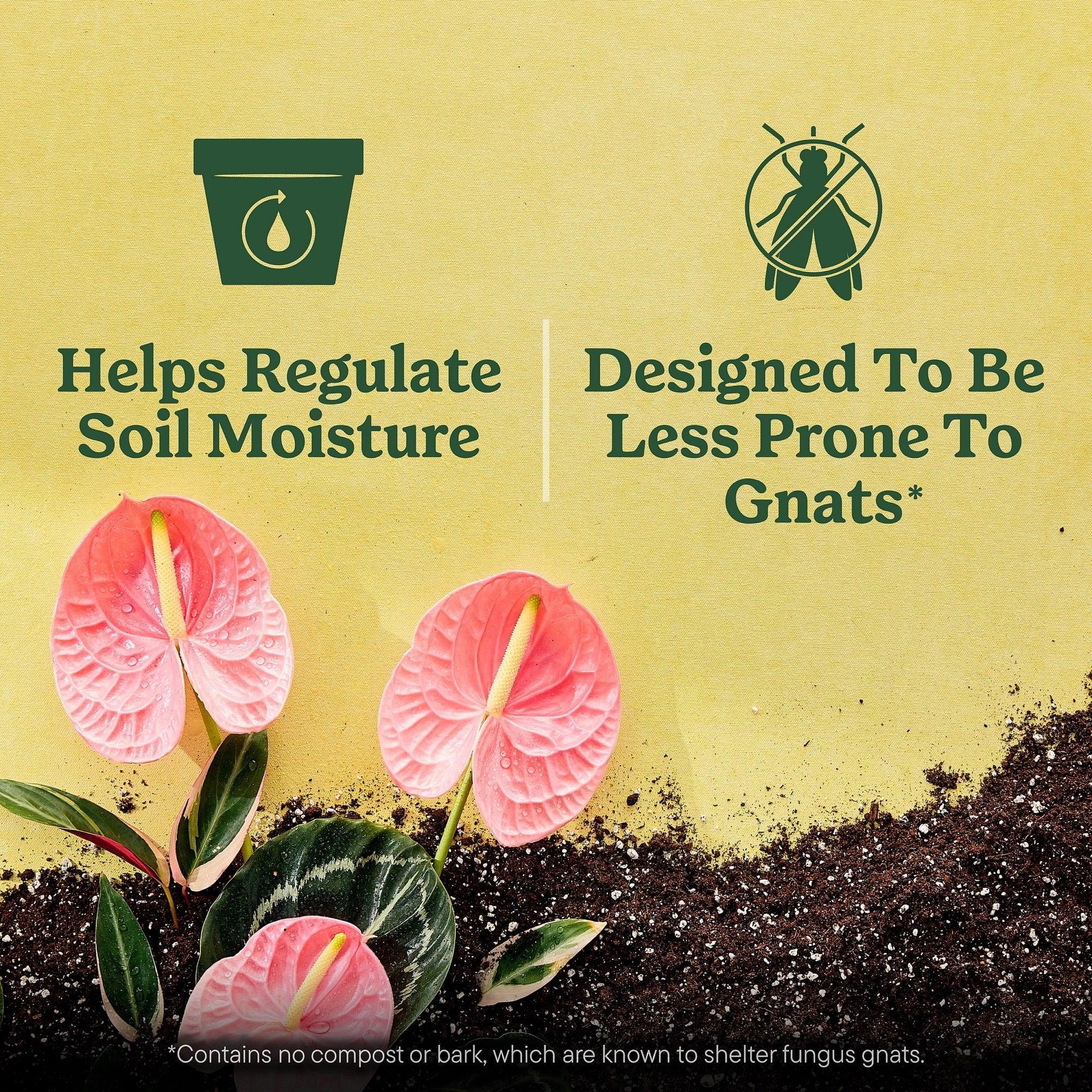 Miracle-Gro Indoor Potting Mix for All Plants, Use with Houseplants and More