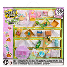 Resin mini spring multipack box with pastel dollhouse accessories and 35+ pieces