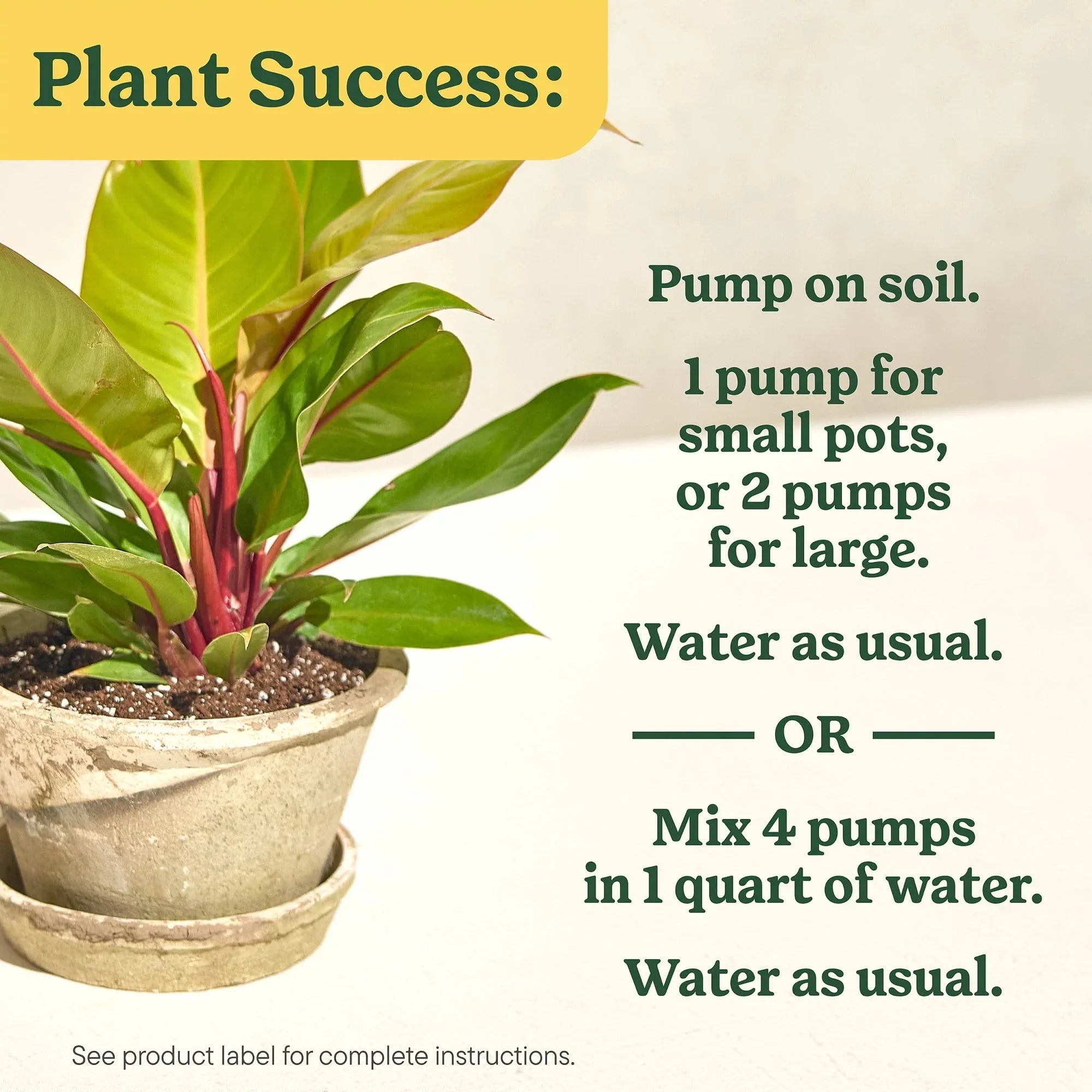 Miracle-Gro Indoor Plant Food for All Plants, Liquid Plant Food, 8 fl. oz.