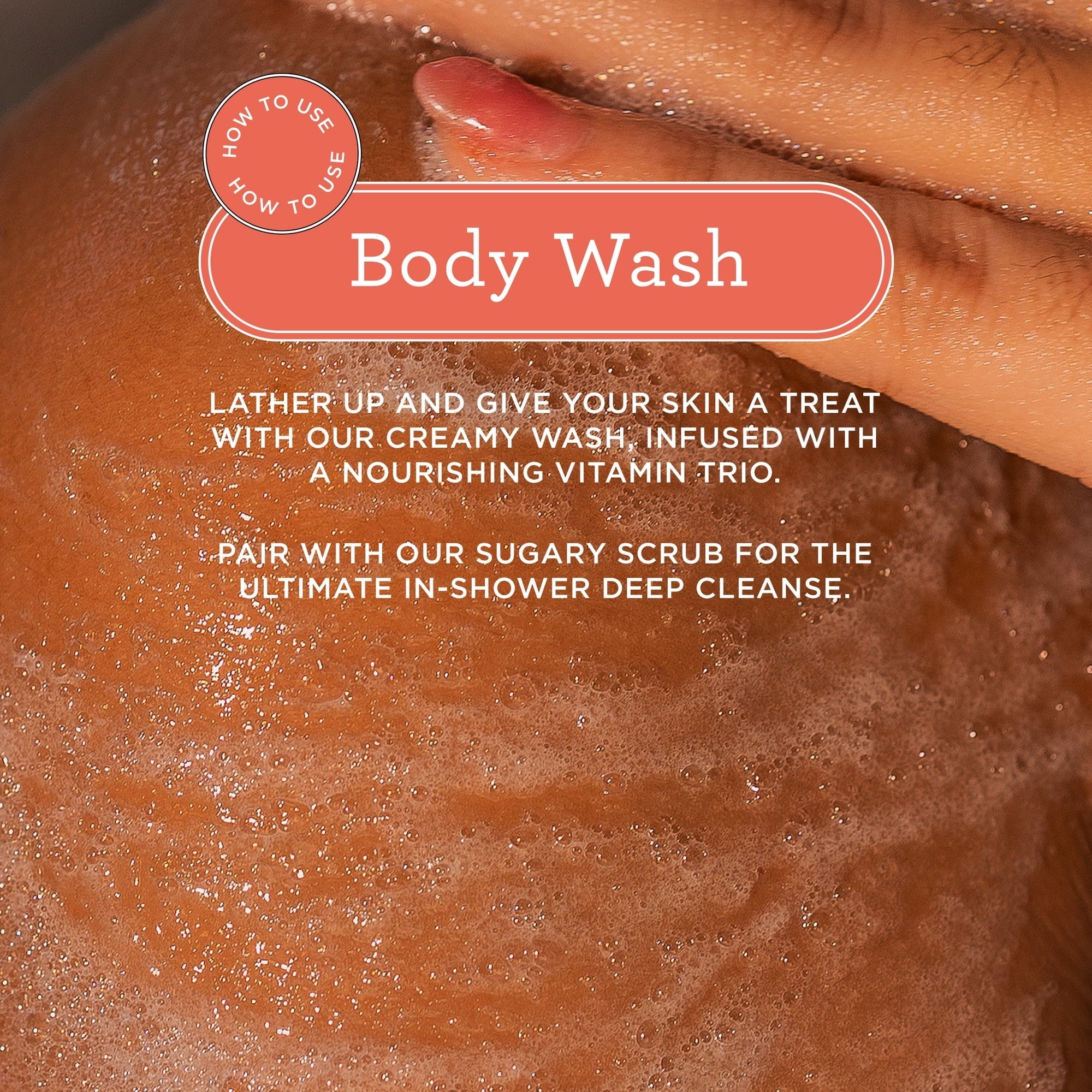 MIX:BAR Vanilla Bourbon Body Wash with Vitamin E and Niacinamide, 16fl oz