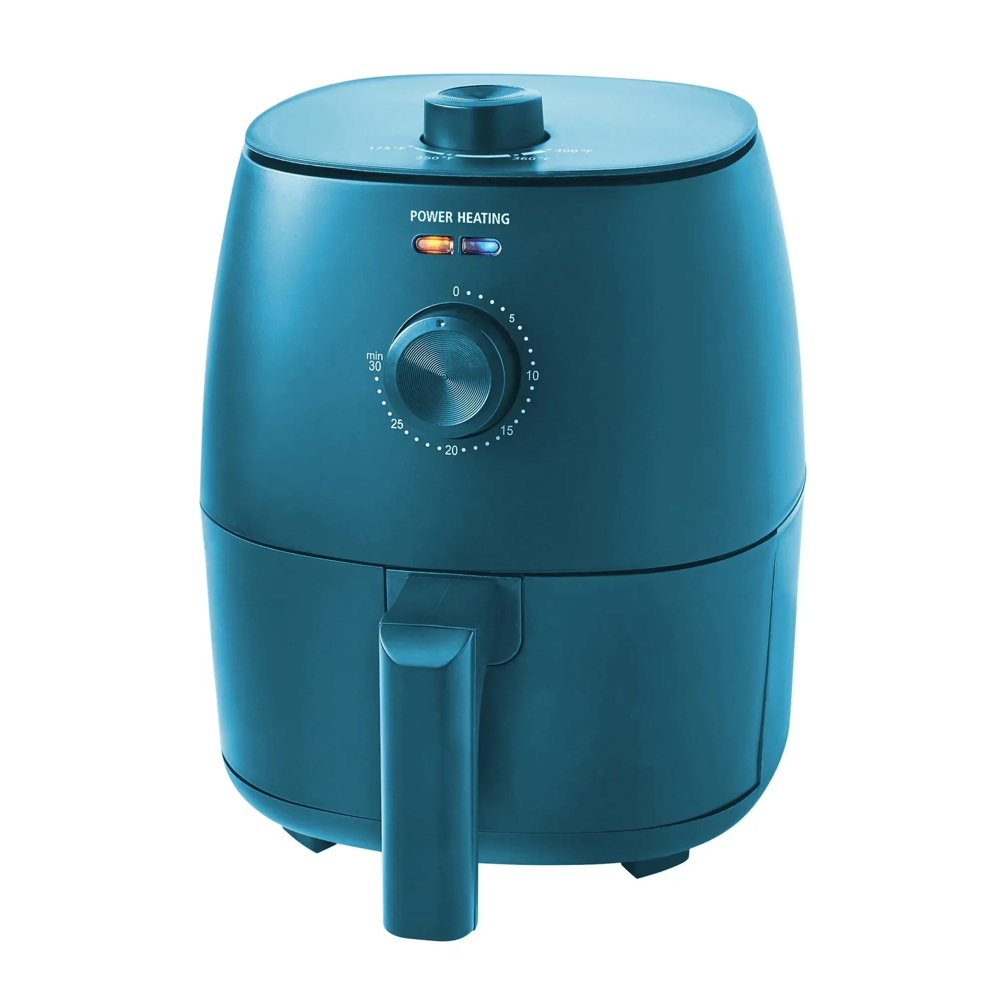 Mainstays 2.2 Qt Air Fryer in Arctic Black with Non-Stick Basket