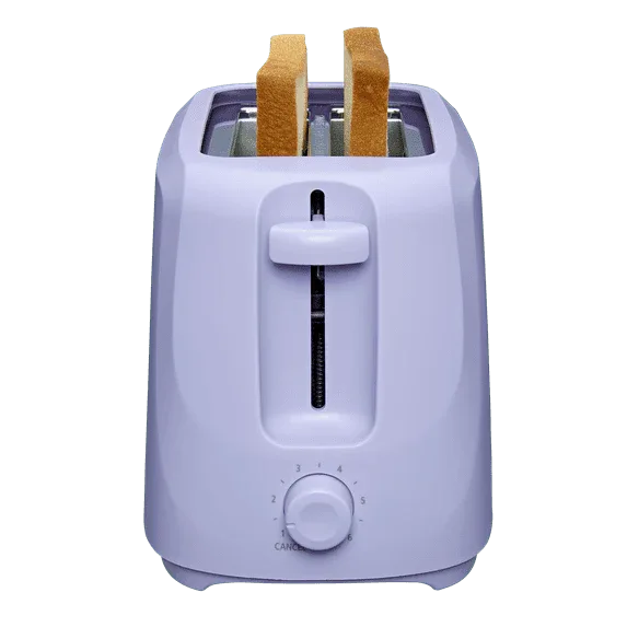 Mainstays 2-Slice Toaster with 6 Shade Settings and Removable Crumb Tray, Arctic White - USA MEGA SHOP