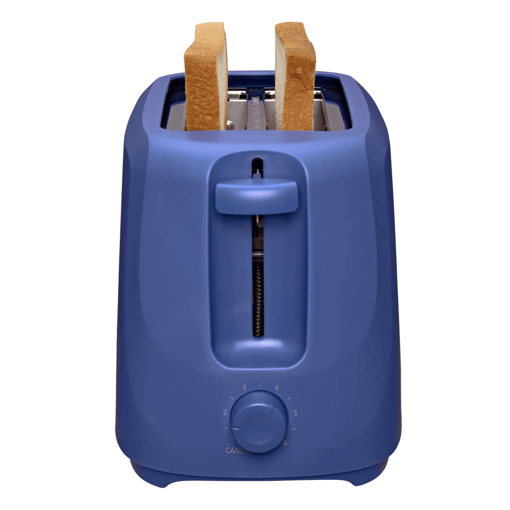 Mainstays 2-Slice Toaster with 6 Shade Settings and Removable Crumb Tray, Arctic White - USA MEGA SHOP