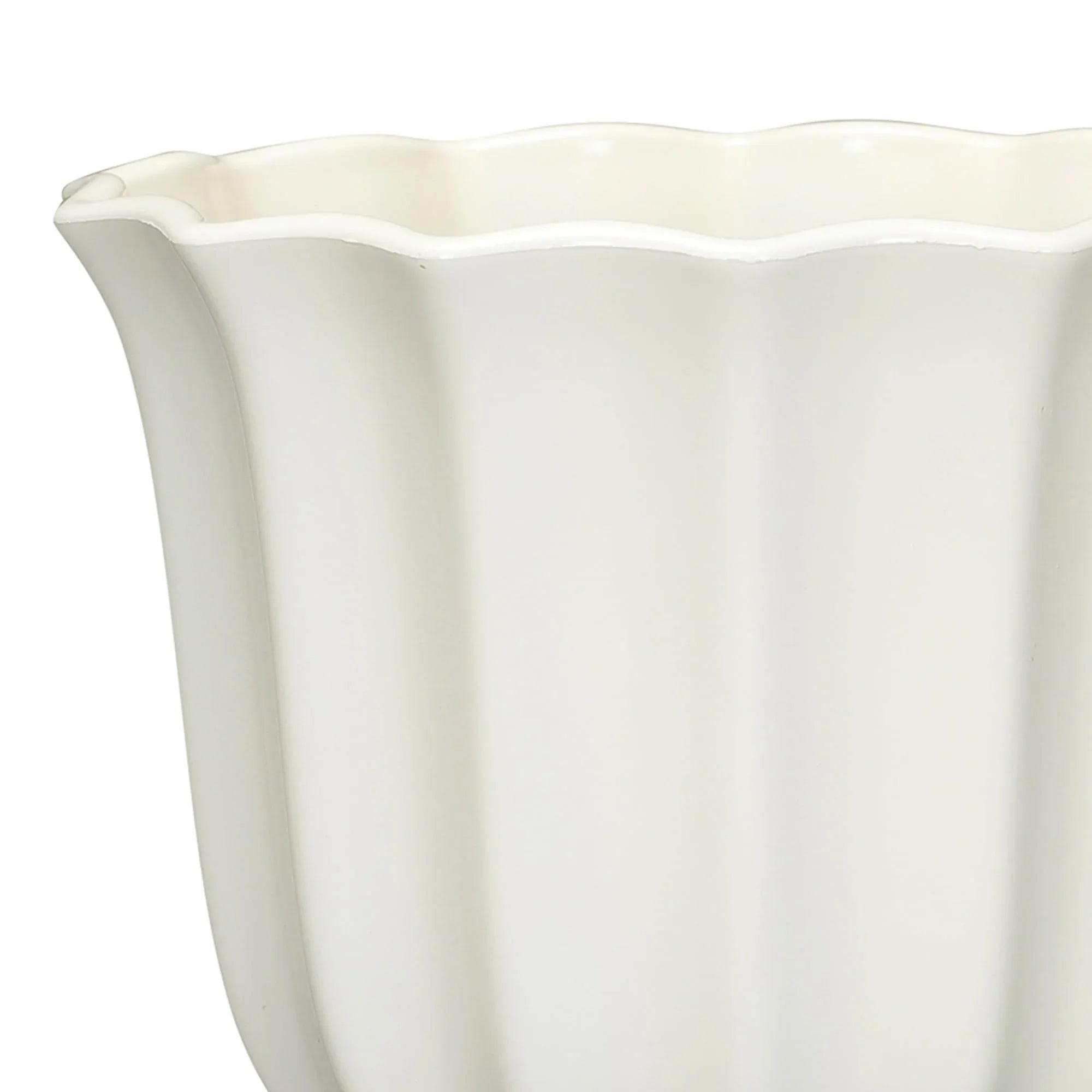Mainstays Lillian 8" x 8" x 7" Round 100% Recycled Resin Planter