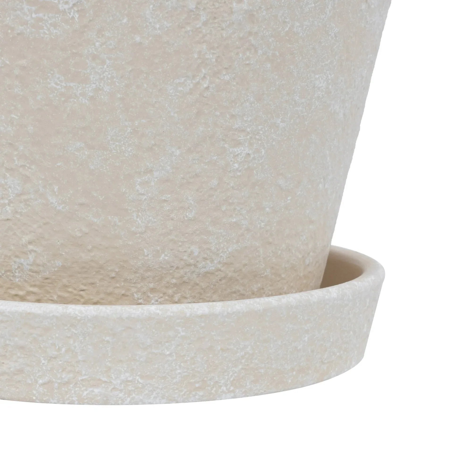 My Texas House 8 inch Ceramic Wave Planter