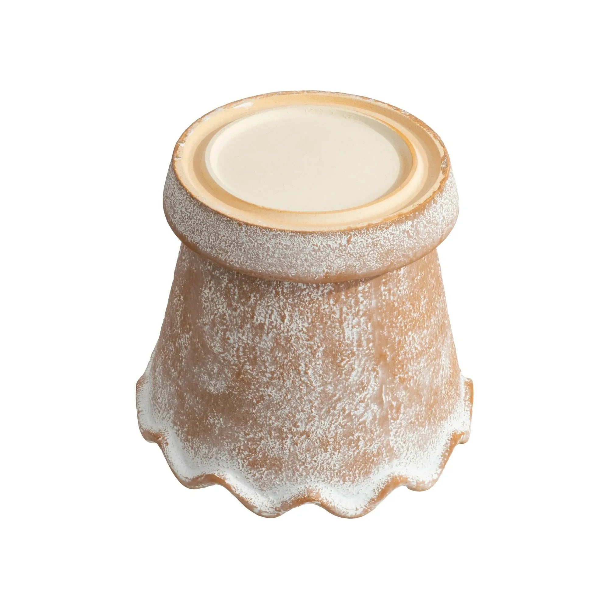 My Texas House 8 inch Ceramic Wave Planter