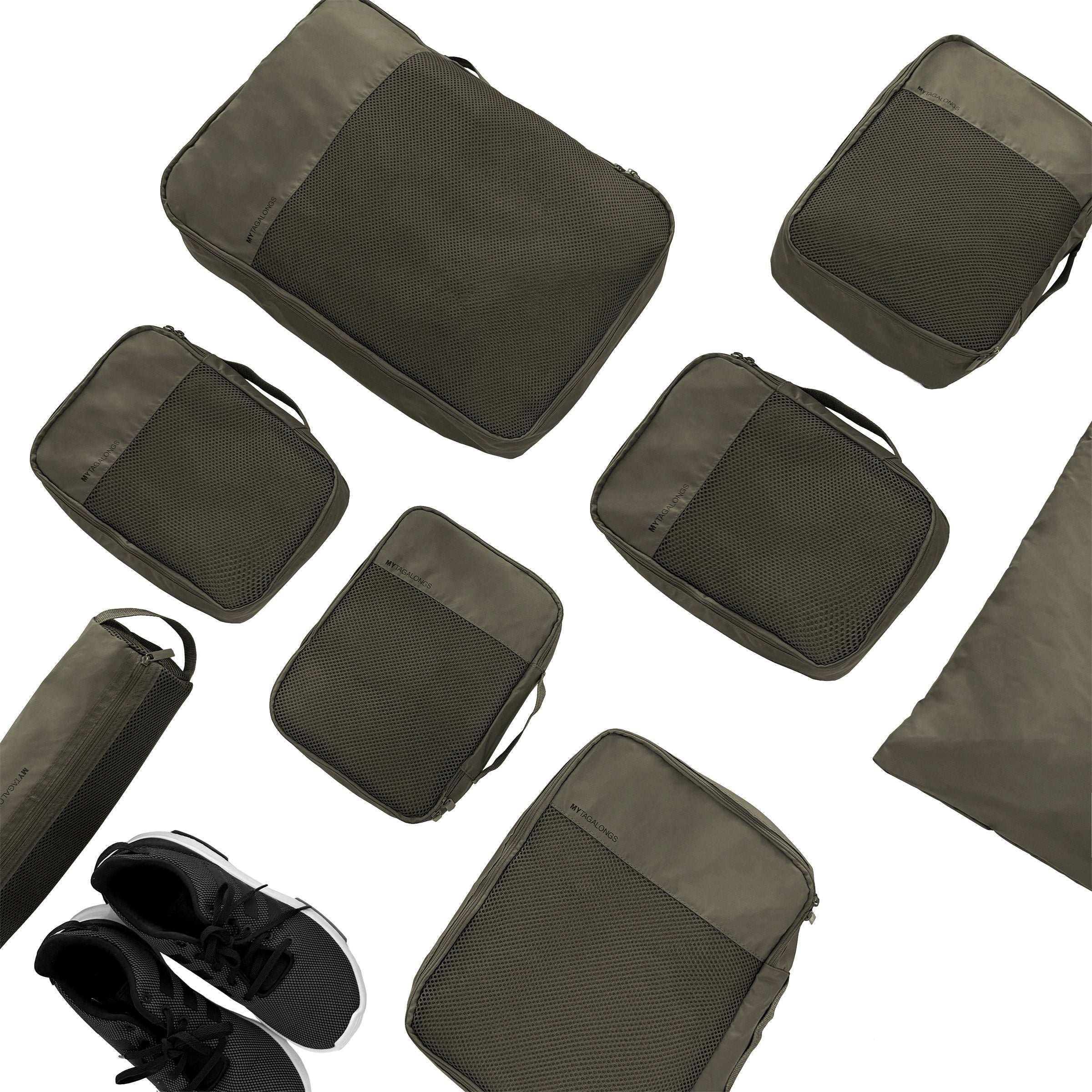 MYTAGALONGS Packing Cubes, 8-pack - USA MEGA SHOP