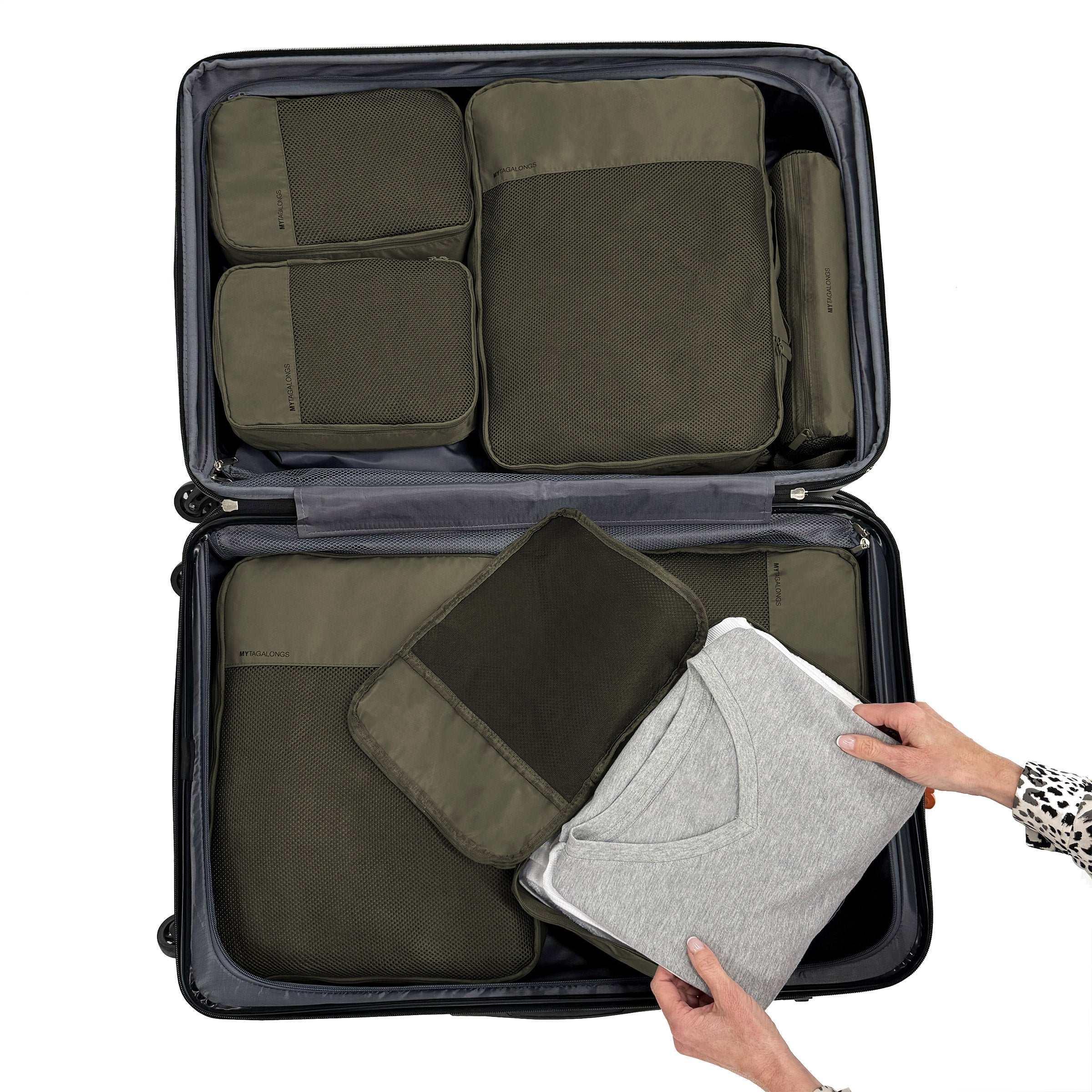 MYTAGALONGS Packing Cubes, 8-pack - USA MEGA SHOP