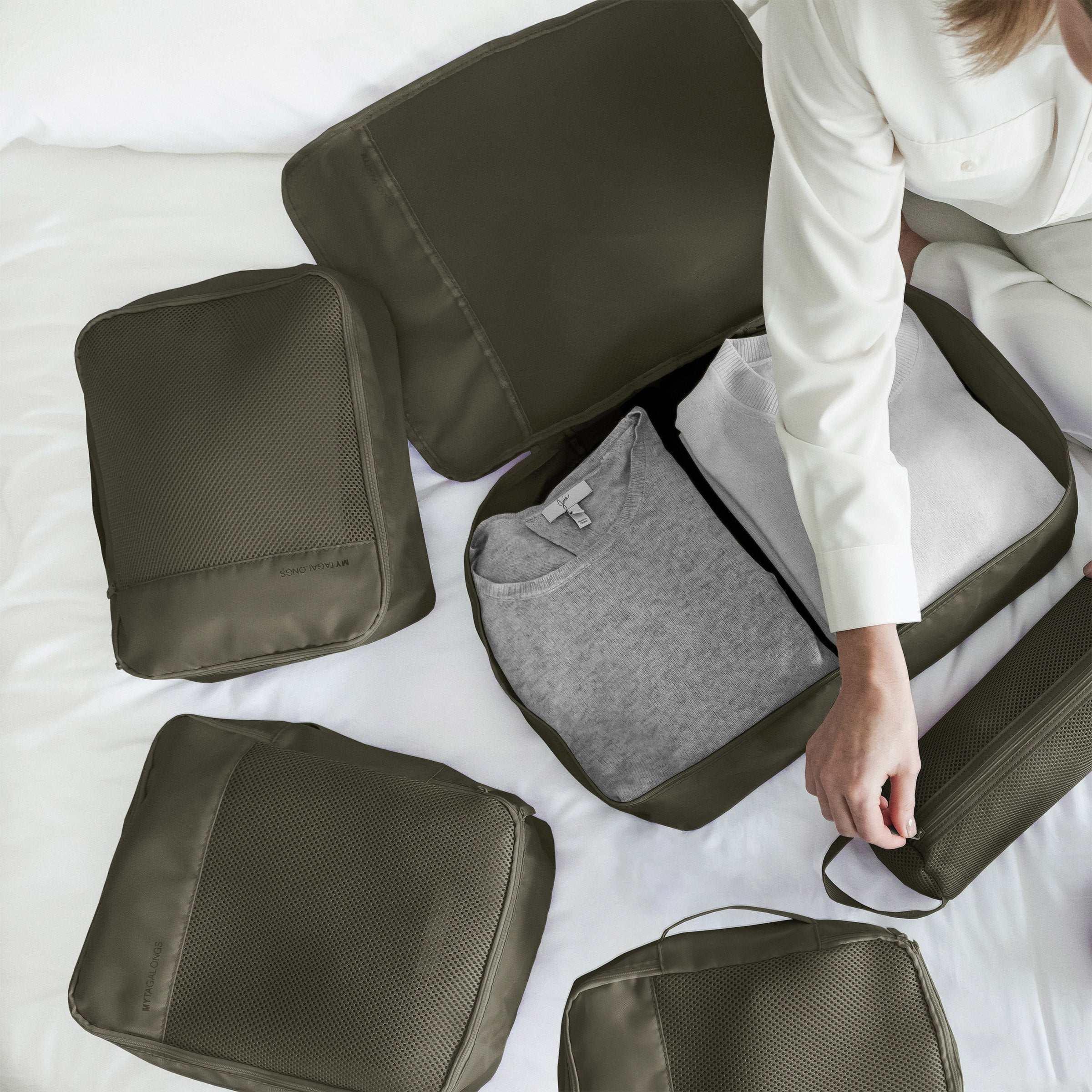 MYTAGALONGS Packing Cubes, 8-pack