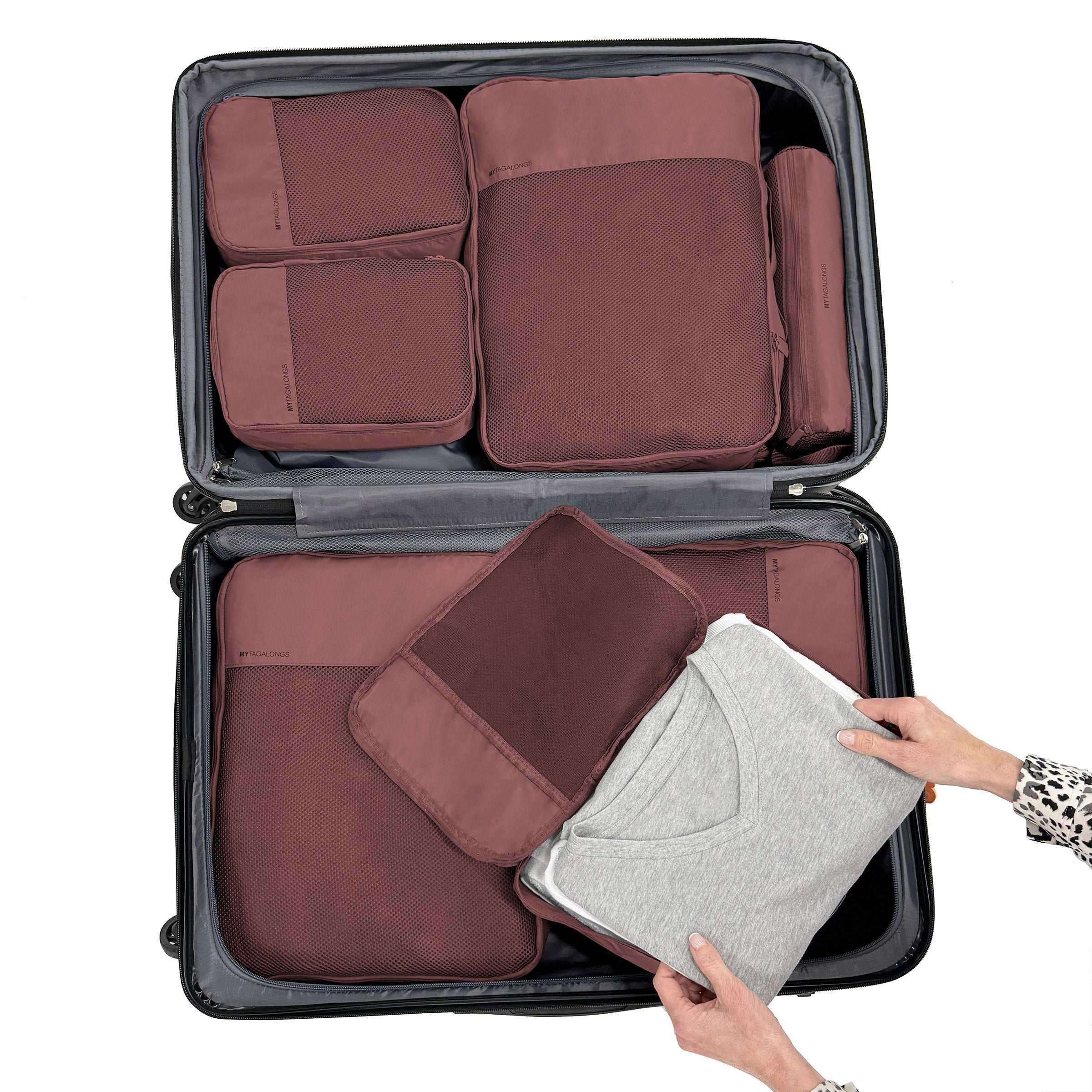MYTAGALONGS Packing Cubes, 8-pack