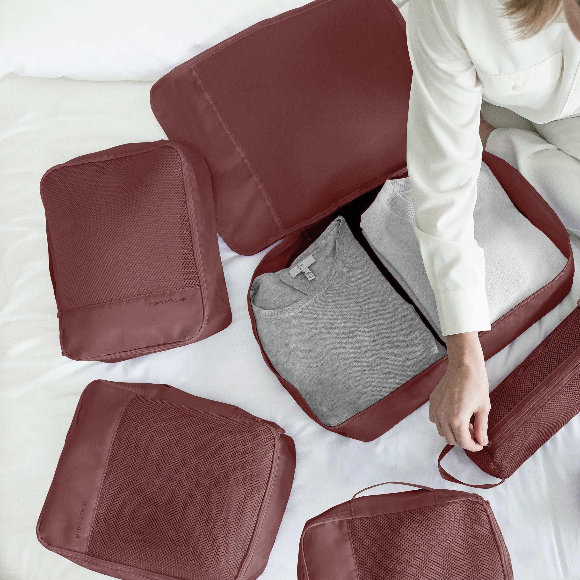 MYTAGALONGS Packing Cubes, 8-pack - USA MEGA SHOP