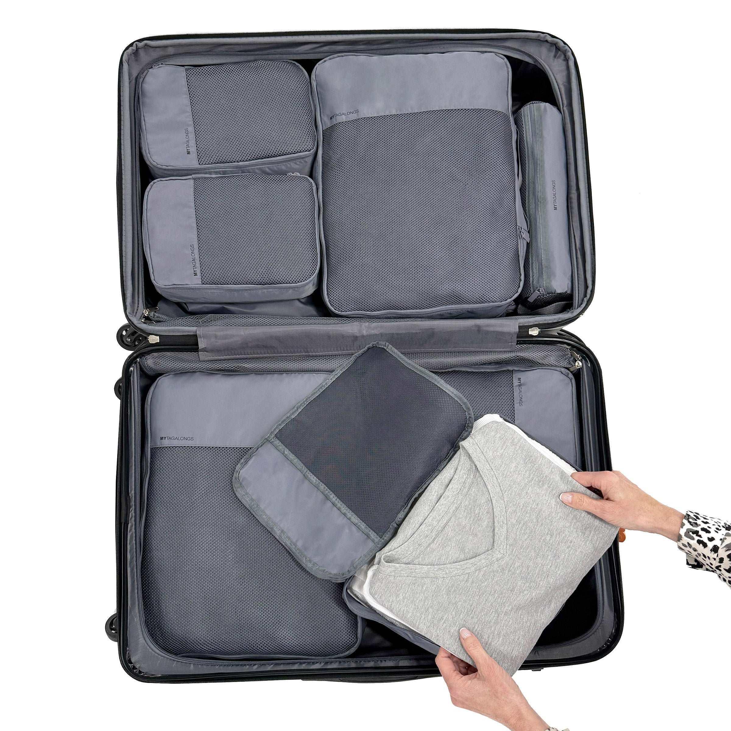 MYTAGALONGS Packing Cubes, 8-pack - USA MEGA SHOP