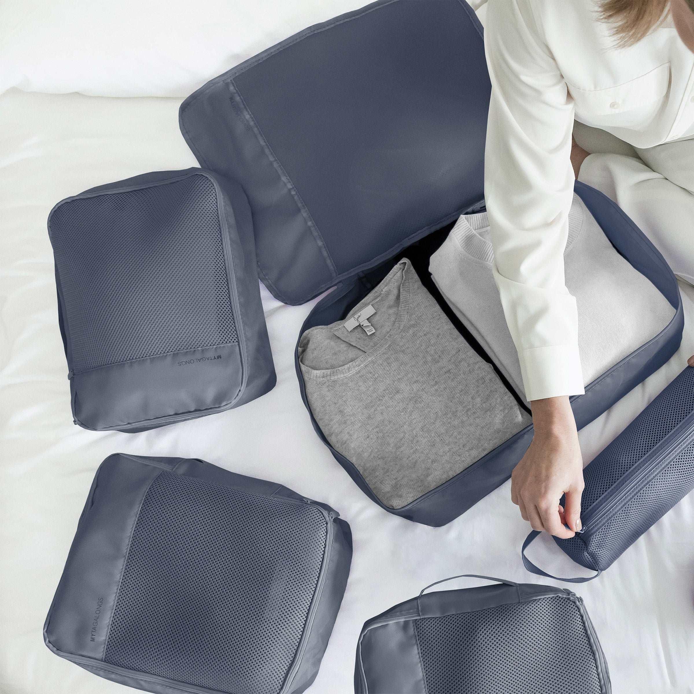 MYTAGALONGS Packing Cubes, 8-pack - USA MEGA SHOP