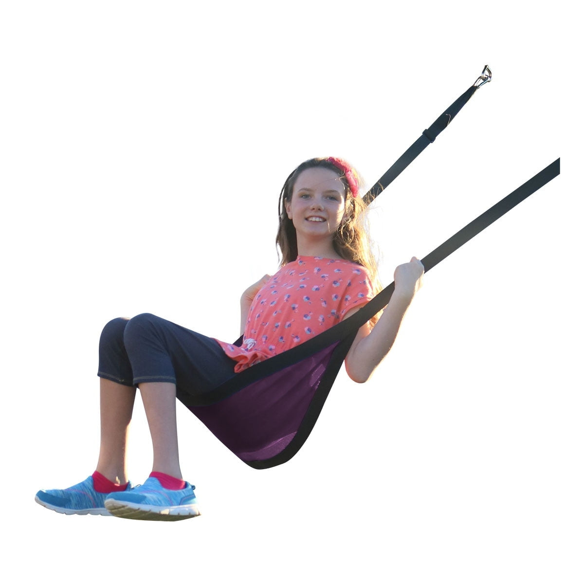M&M Sales Enterprises Inc Free Spirit Travel Swing Purple