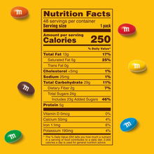 M&M'S Peanut Milk Chocolate Candy, 1.74 oz., 48 pk.