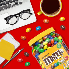 M&M'S Peanut Milk Chocolate Candy, 62 oz. - USA MEGA SHOP