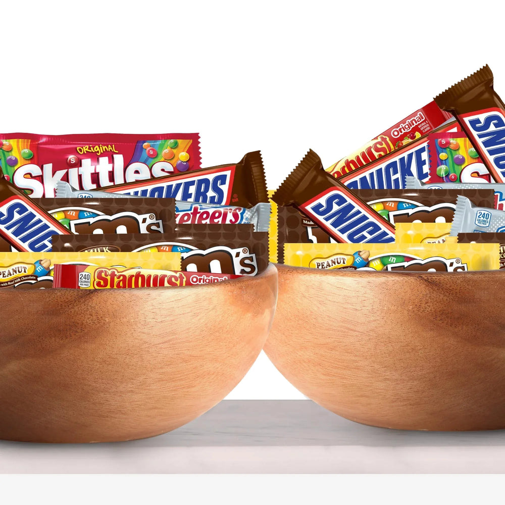M&M's, Skittles and More Candy Bars, Variety Pack, Full Size, 30-count - USA MEGA SHOP