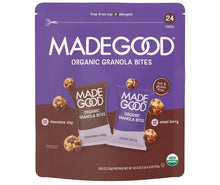 Organic granola bites pouch, mixed berry & chocolate chip, 24 pack