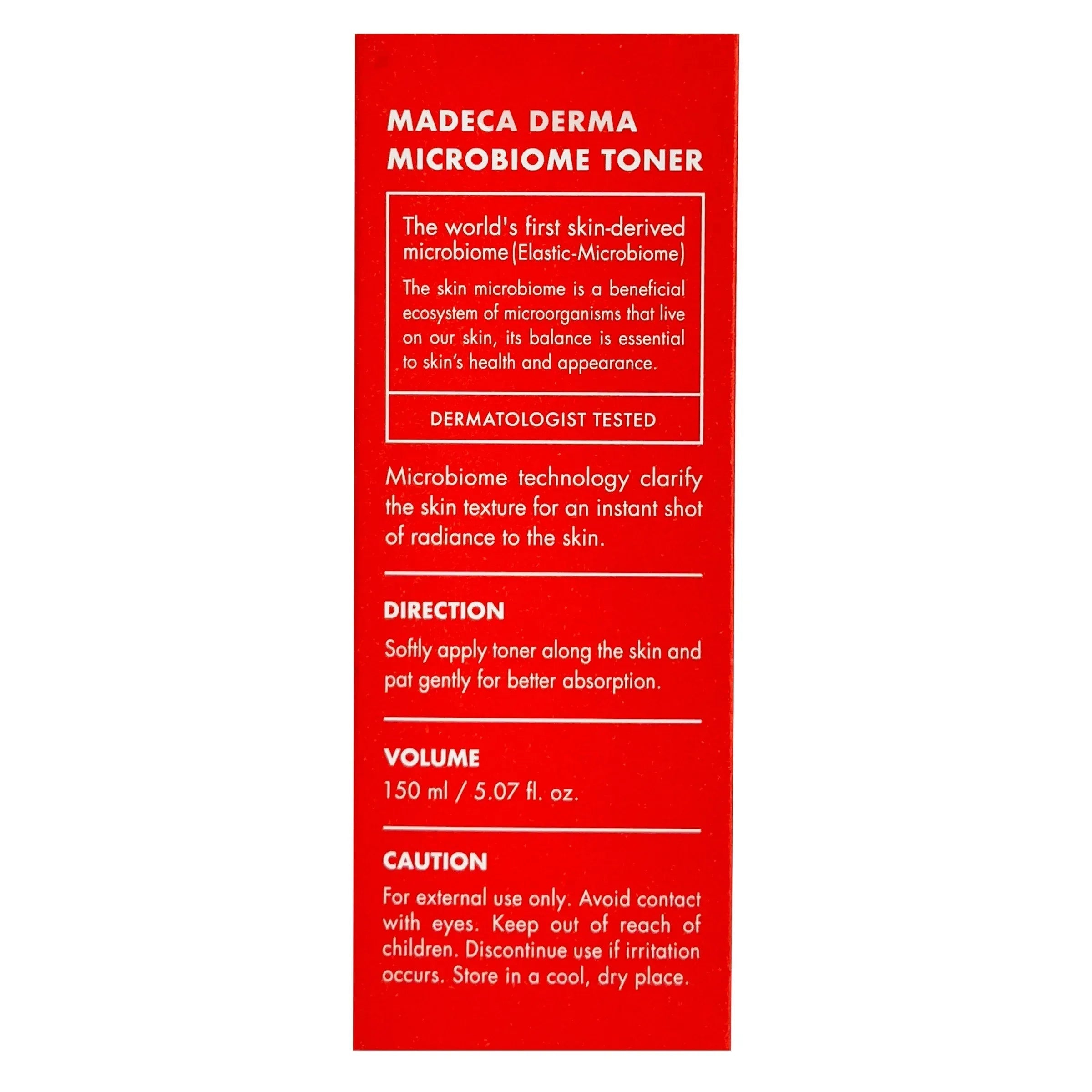 Madeca Derma Vita Brightening Microbiome Ampoule & Toner Set