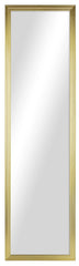 Mainstays 13x49 Gold Rectangle Large Wall Mirror for Bathroom or Living Room