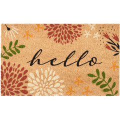 Mainstays 18X30 Hello Bloom Outdoor Coir Mat