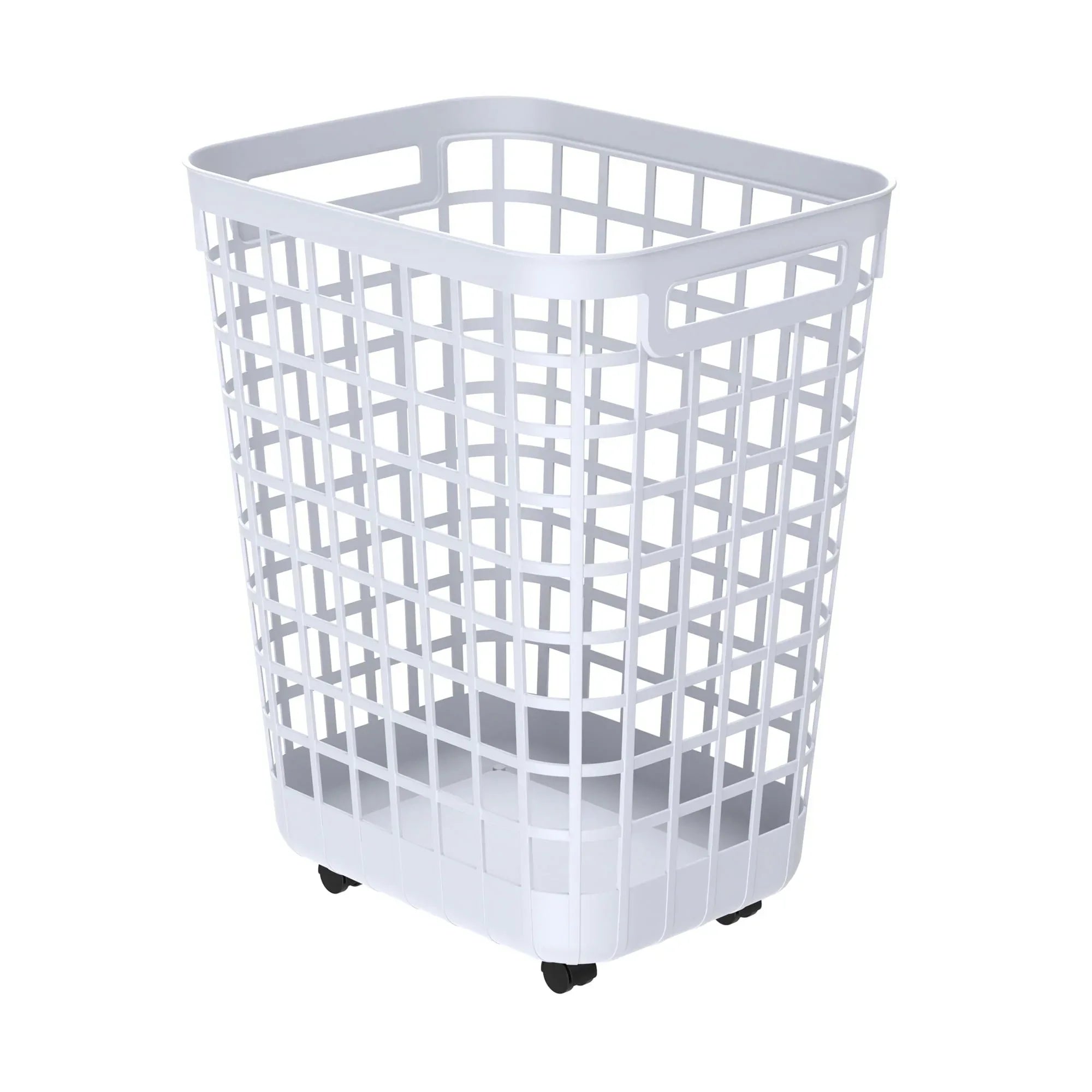 Mainstays 2.6 Bushel Rolling Laundry Hamper, Adult