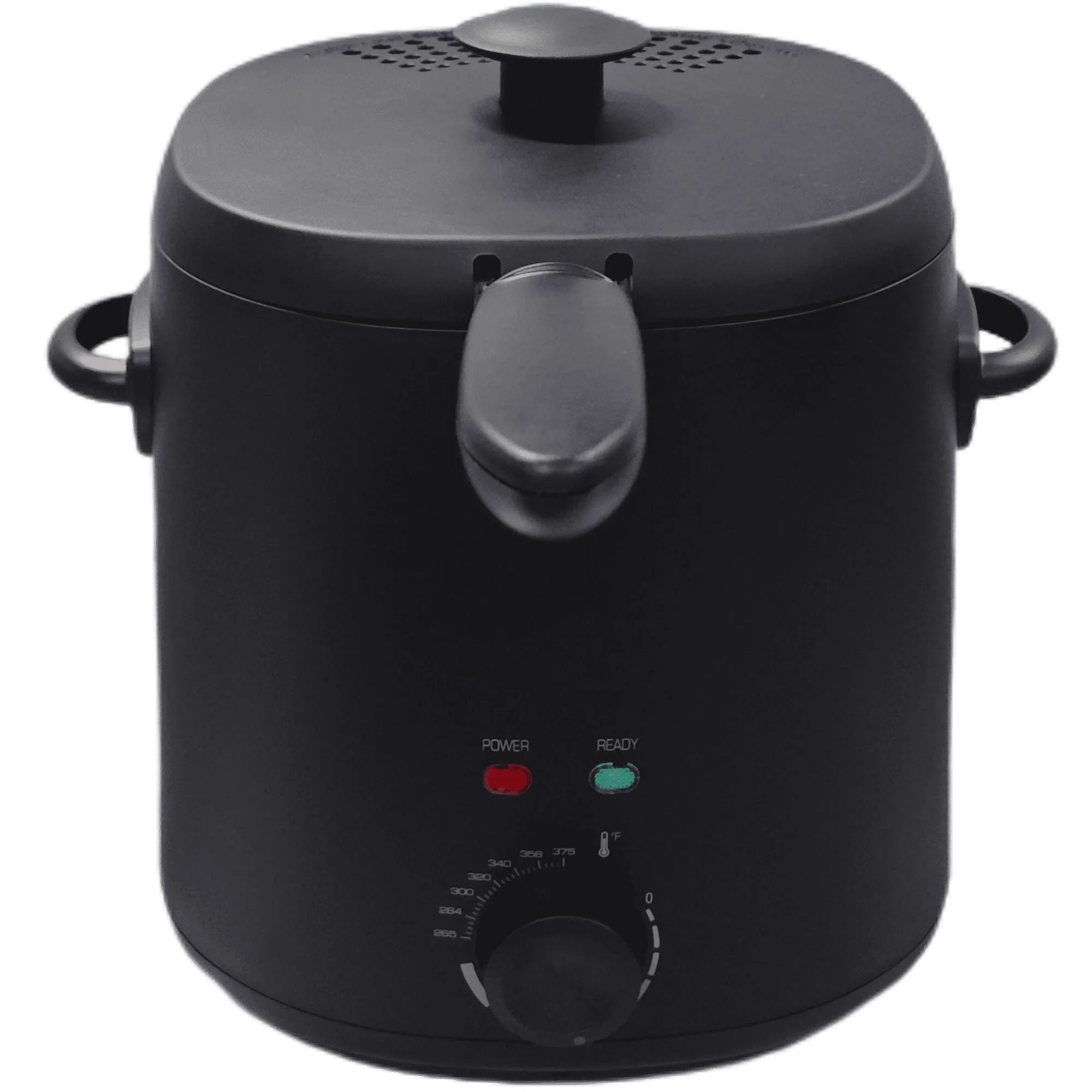 Mainstays 2QT Electric Deep Fryer, Matte Black - Household, 1000W - USA MEGA SHOP
