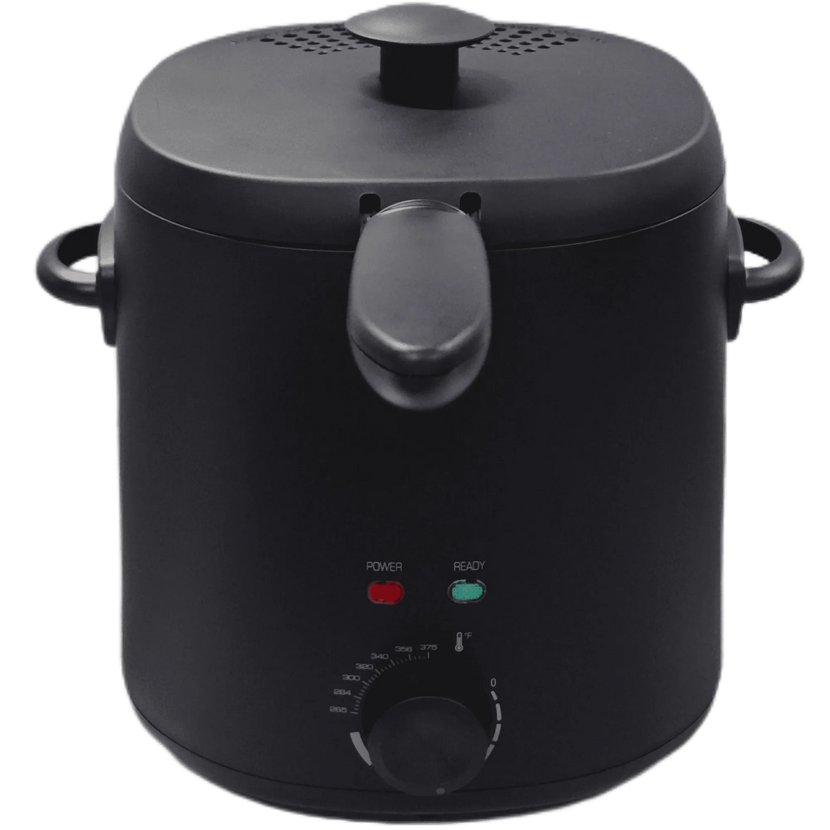 Mainstays 2QT Electric Deep Fryer, Matte Black - Household, 1000W - USA MEGA SHOP