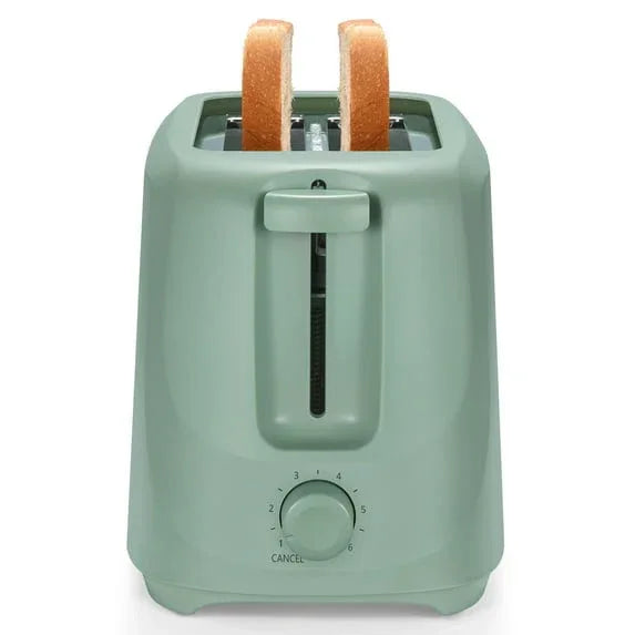 Mainstays 2-Slice Toaster with 6 Shade Settings and Removable Crumb Tray, Arctic White - USA MEGA SHOP