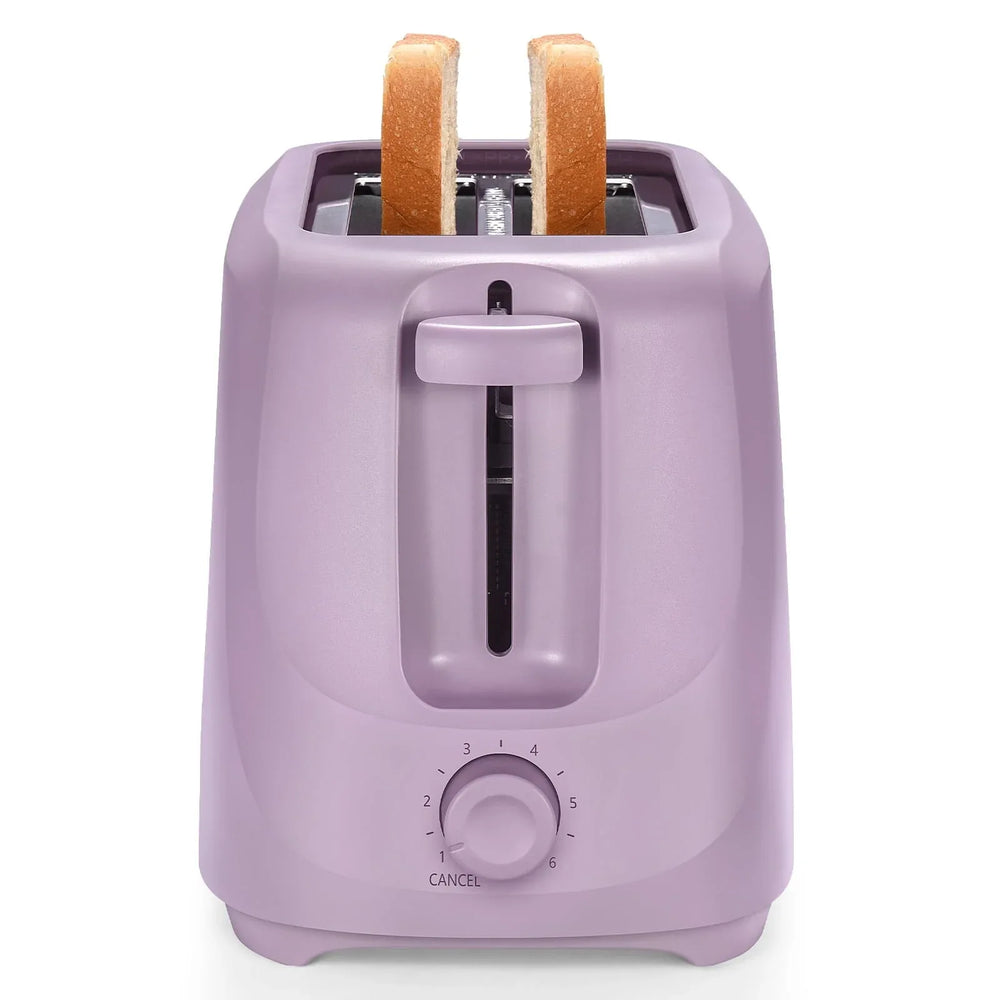 Mainstays 2-Slice Toaster with 6 Shade Settings and Removable Crumb Tray, Arctic White - USA MEGA SHOP