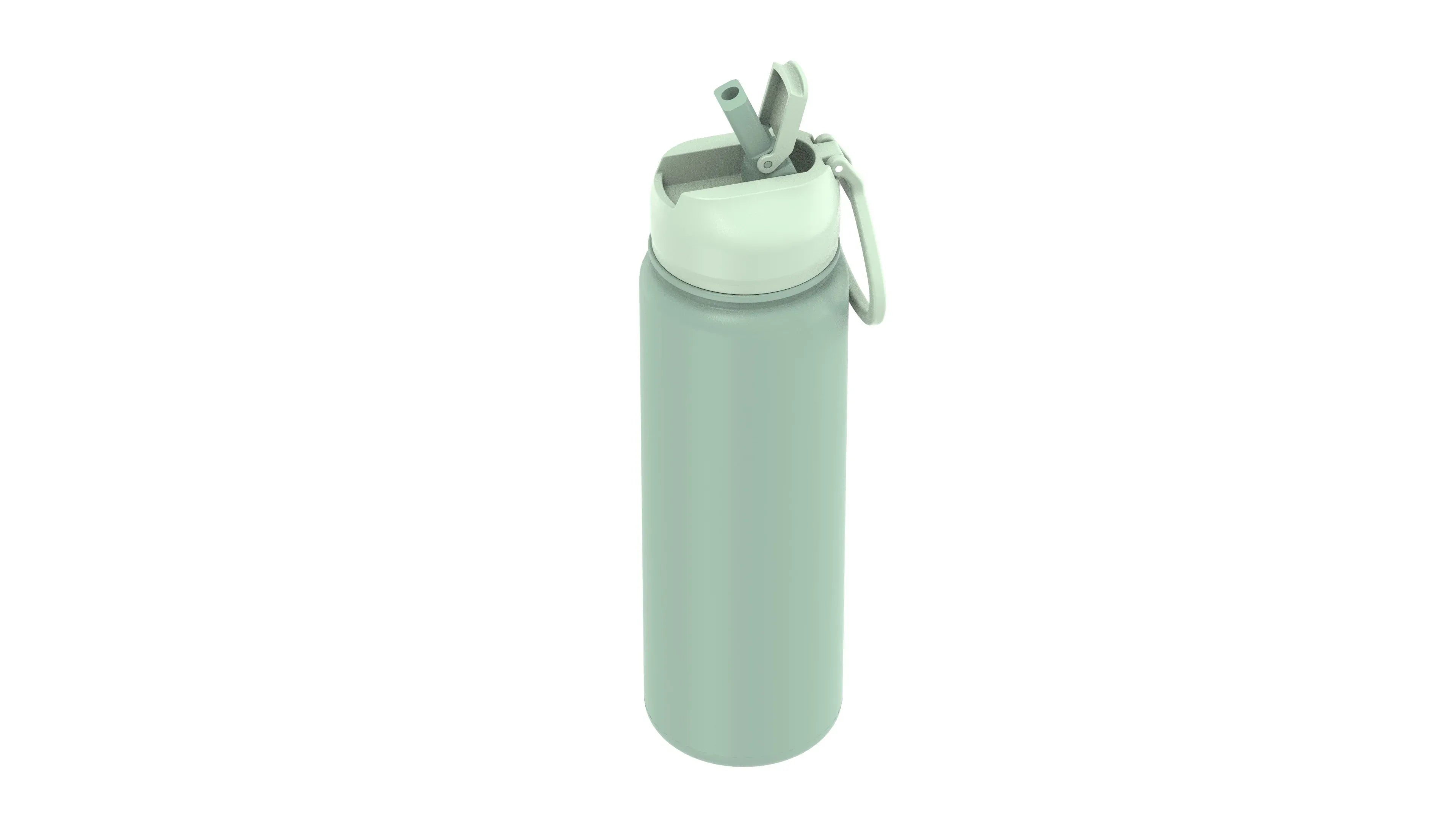 Mainstays 24oz Purple Stainless Steel Double Wall Water Bottle