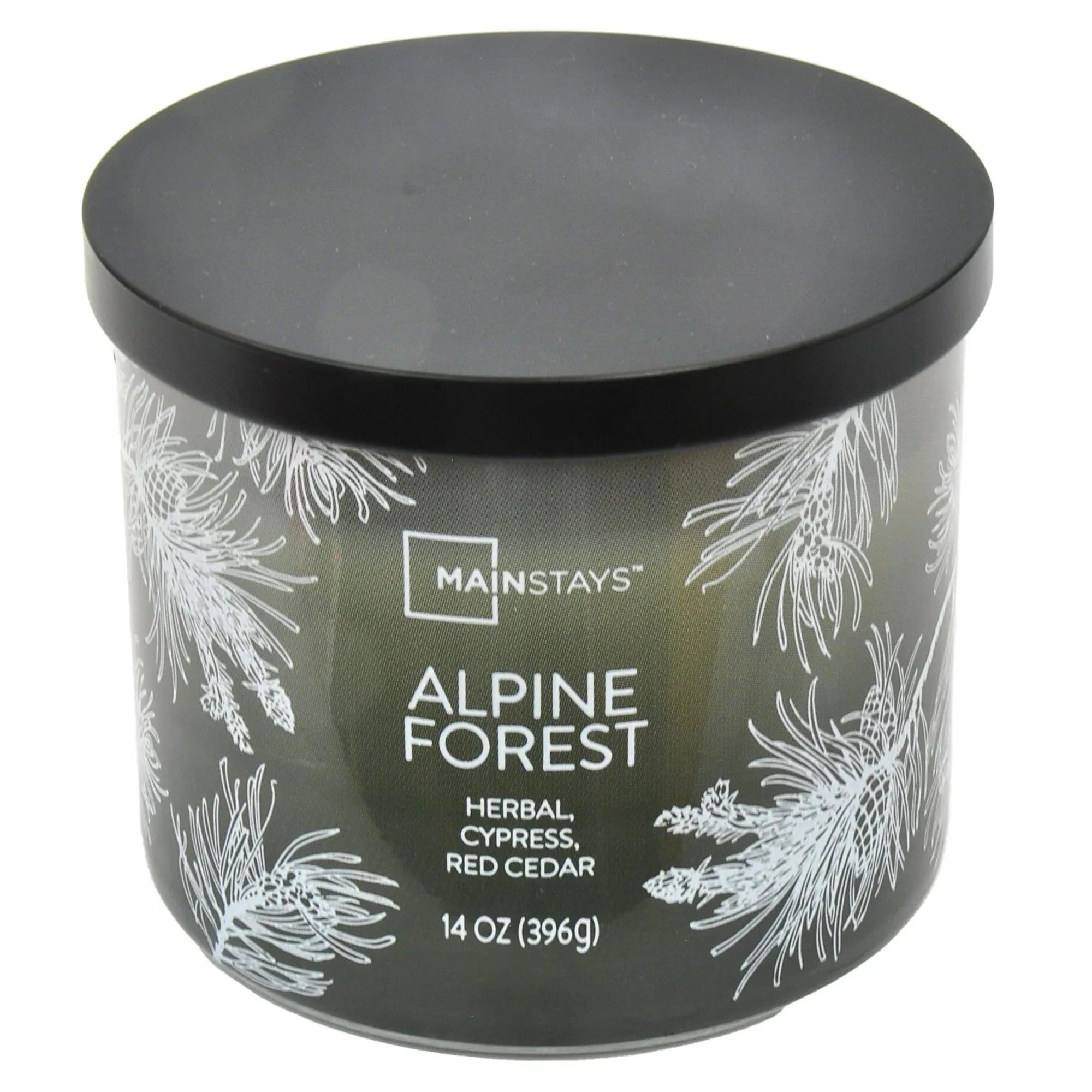 Mainstays 3-Wick Ombre Wrapped Alpine Forest Scented Candle, 14 oz - USA MEGA SHOP