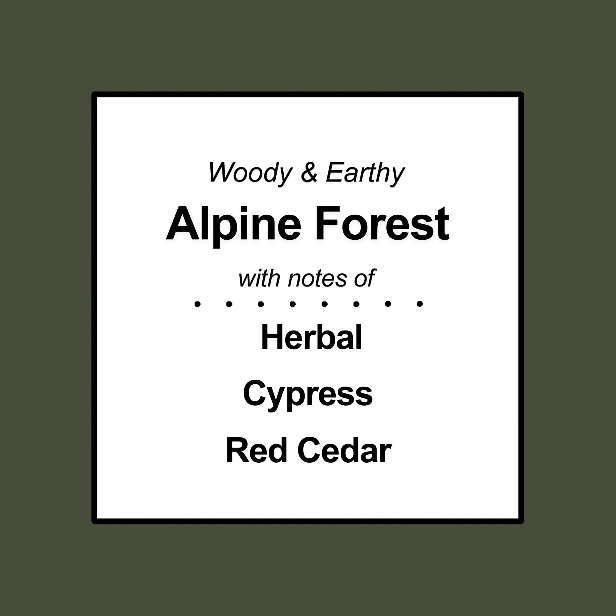 Mainstays 3-Wick Ombre Wrapped Alpine Forest Scented Candle, 14 oz