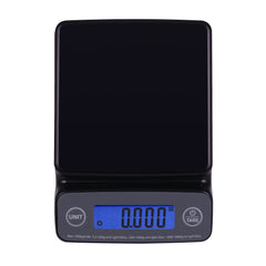 Mainstays 6LB High Precision Digital Kitchen Scale with Blue Backlit, Black