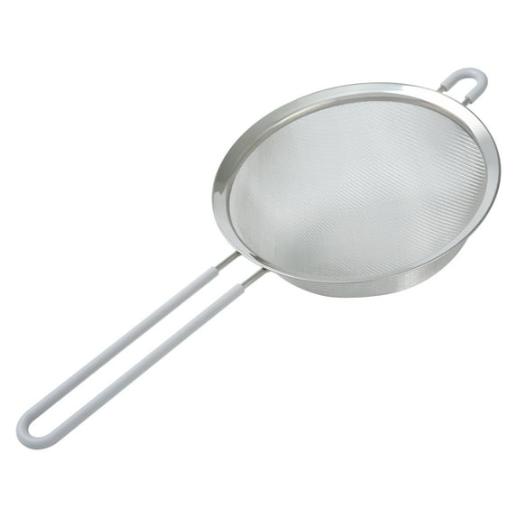 Mainstays 8" Stainless Steel Fine Mesh Strainer, Silver