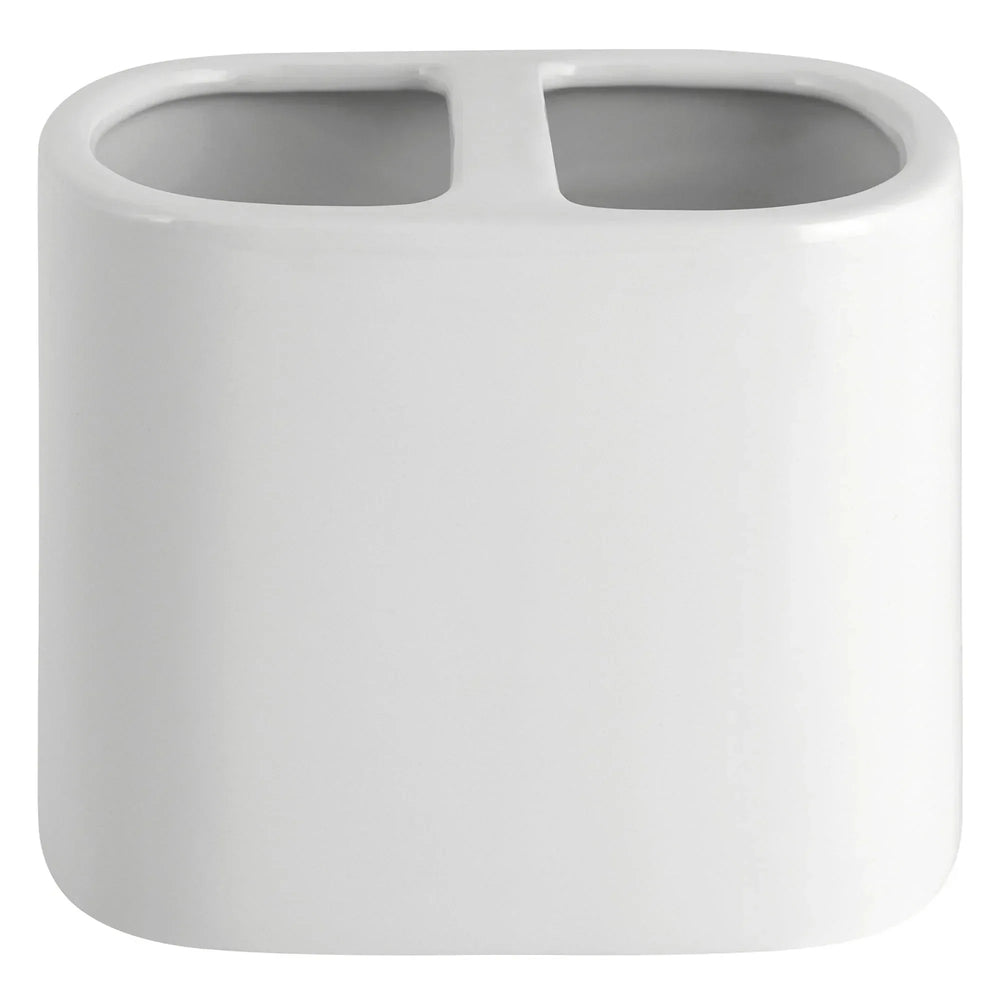 Mainstays Basic Rich Ceramic Toothbrush Holder for Adults - USA MEGA SHOP