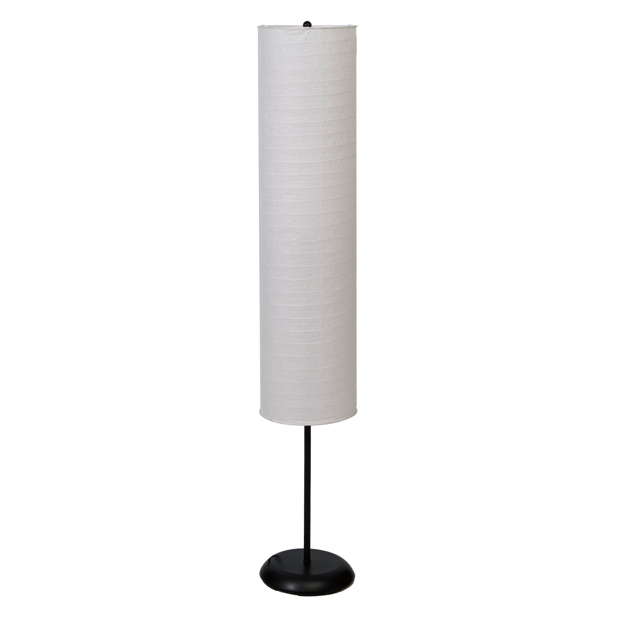 Mainstays Bohemian Collapsible Floor Lamp, with Ricepaper Ivory Shade