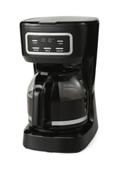 Mainstays CM1449-UL Black 12-Cup Programmable Drip Coffee Maker - USA MEGA SHOP