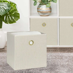 Mainstays Collapsible Fabric Cube Storage Bin