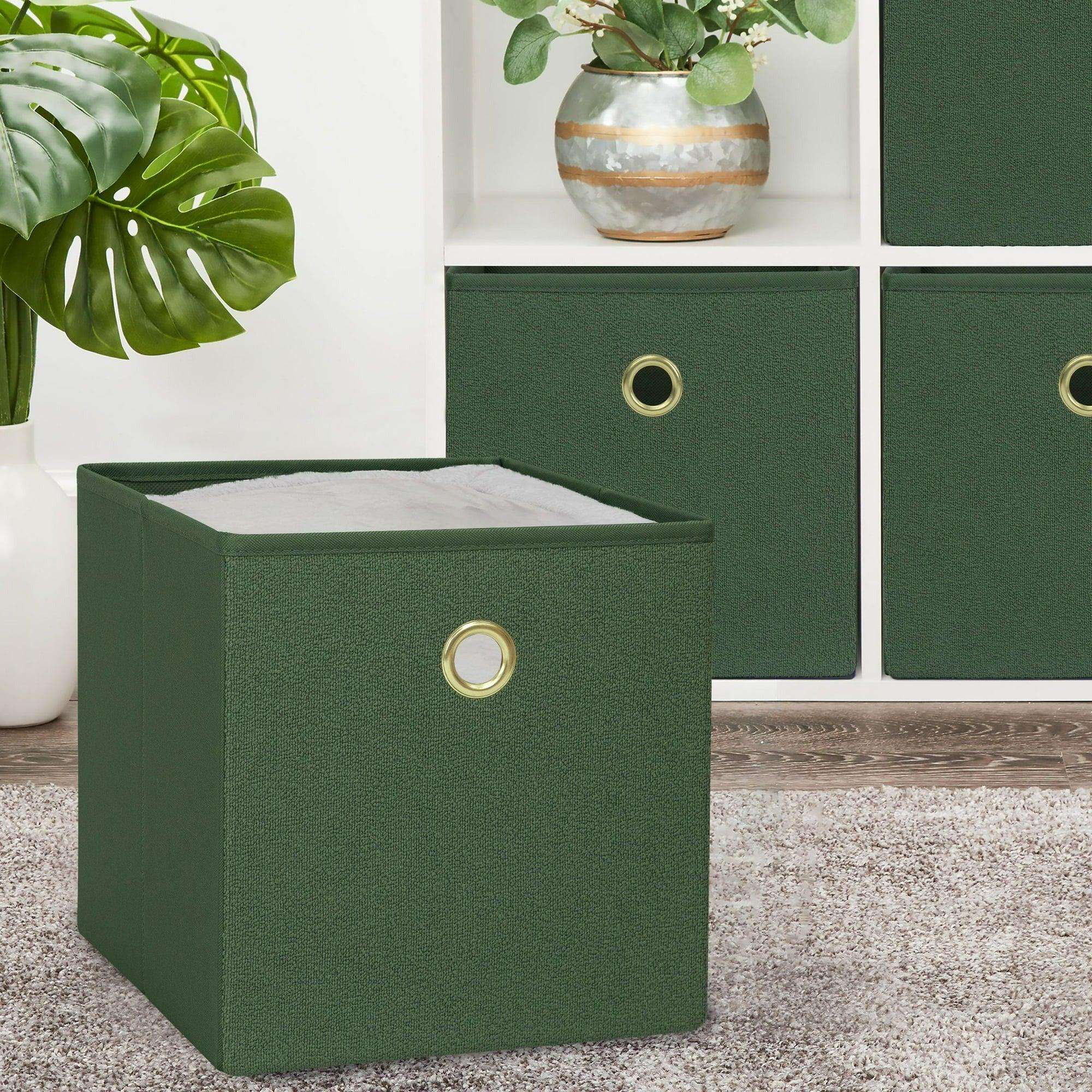 Mainstays Collapsible Fabric Cube Storage Bin