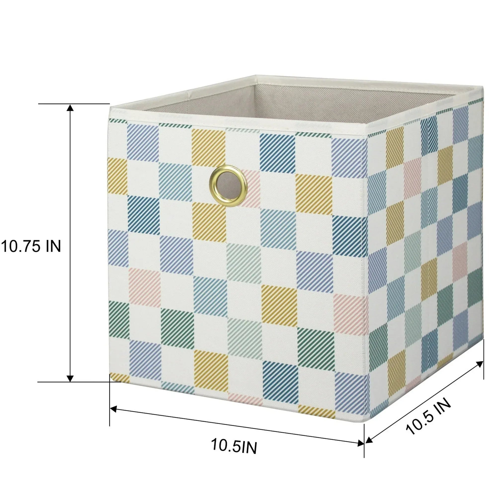 Mainstays Collapsible Fabric Cube Storage Bin