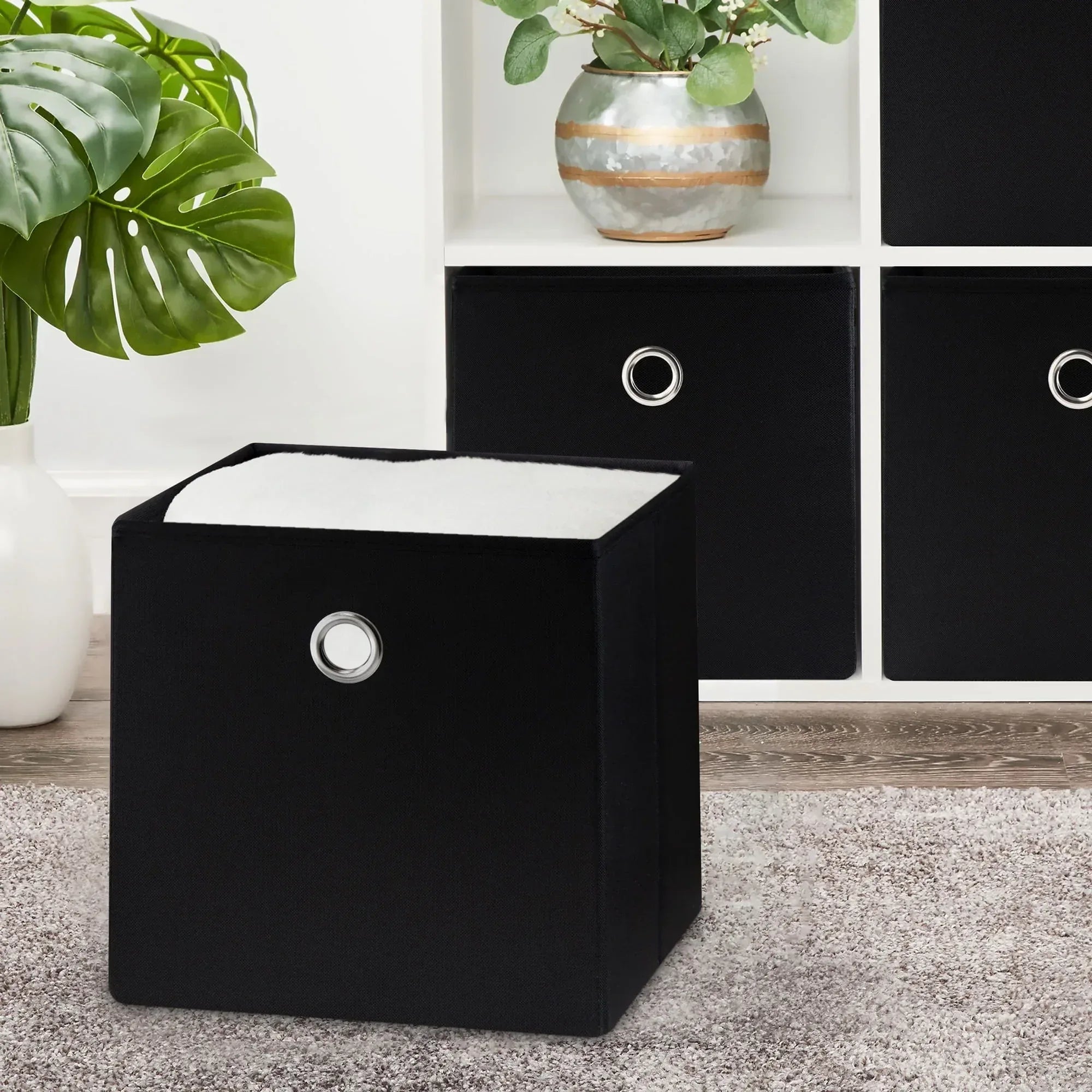 Mainstays Collapsible Fabric Cube Storage Bin