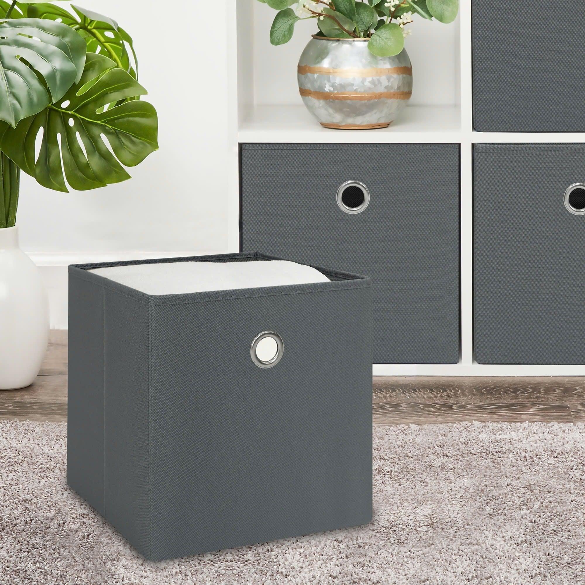 Mainstays Collapsible Fabric Cube Storage Bin