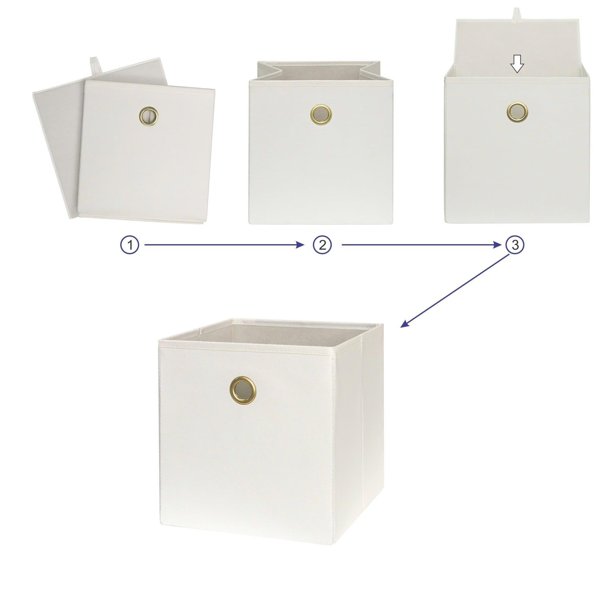 Mainstays Collapsible Fabric Cube Storage Bin