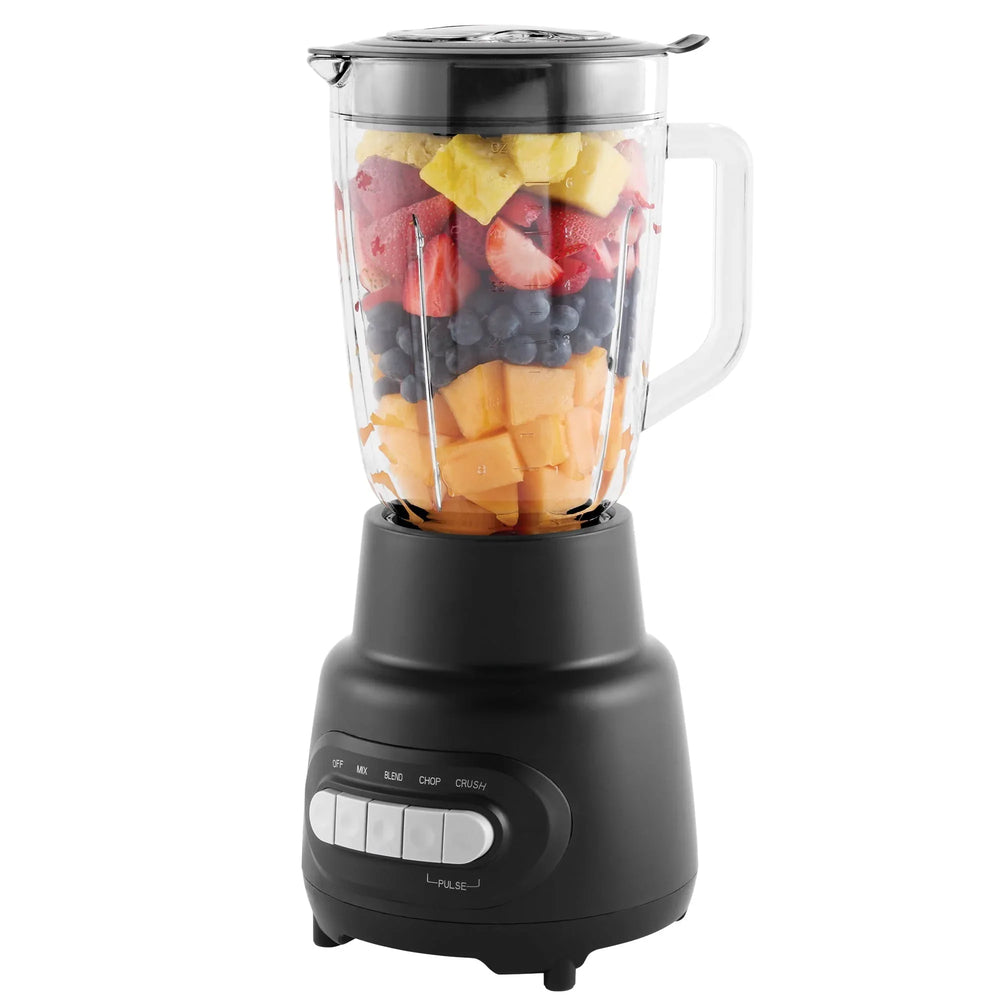 Mainstays Glass Jar 5 Speed Blender with 6-Cup Jar (48Oz) Capacity,New - USA MEGA SHOP