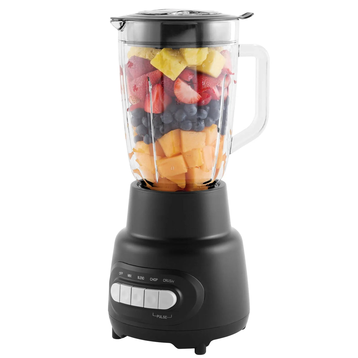 Mainstays Glass Jar 5 Speed Blender with 6-Cup Jar (48Oz) Capacity,New - USA MEGA SHOP