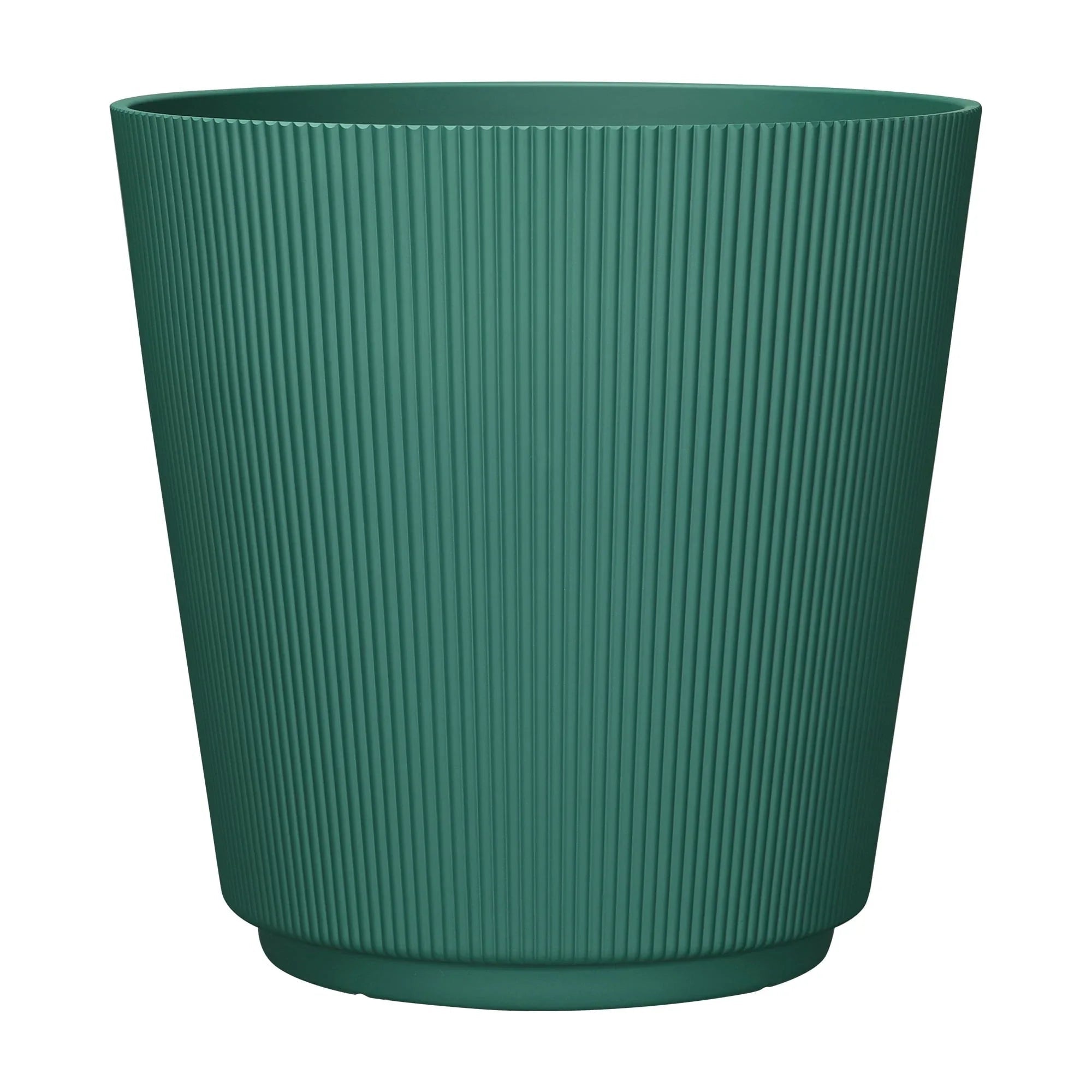 Mainstays Parker Green Recycled Resin Planter