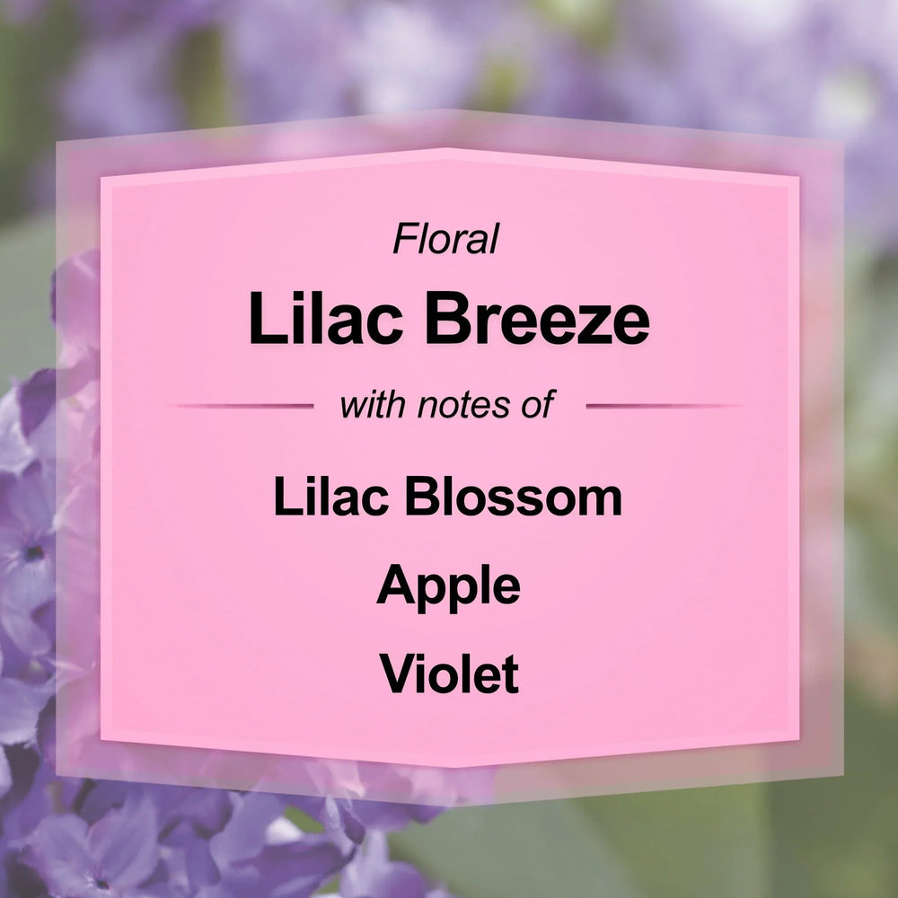 Mainstays Lilac Breeze Scented Single-Wick Large Glass Jar Candle, 20 oz - USA MEGA SHOP