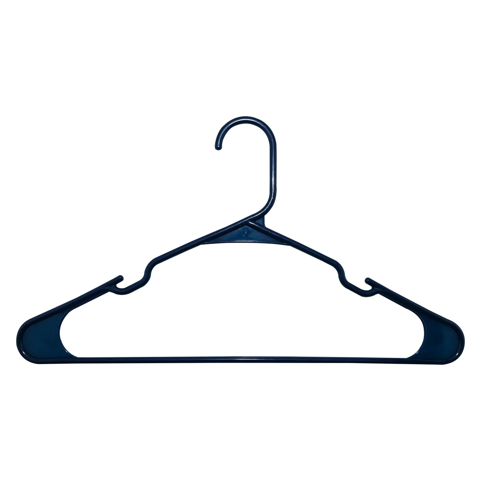 Mainstays Plastic Clothes Hangers, 50-Count, Lightweight & Durable for Everyday Use