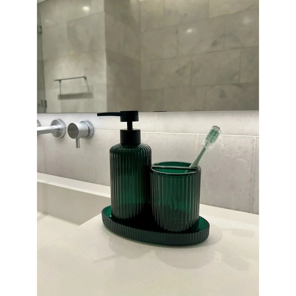 Mainstays Toothbrush Holder, Plastic, Use for All Ages in Bathrooms - USA MEGA SHOP